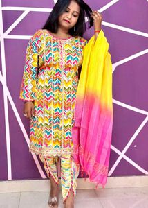 New designer Dhoti Pant Punjabi Suit Set