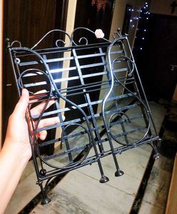 Beautiful Metal Shelf Foldable