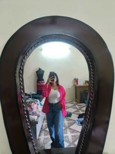 Pink Button-Down Shirt