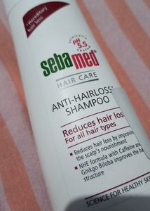 Seba med Hair Care  Anti-hairloss Shampoo Reduces Hair Loss For All Hair Types 200ml