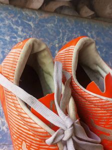 Orange Soccer Cleats