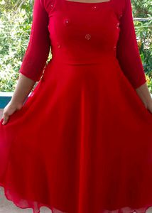 Beautiful Embroiderd Anarkali Dress