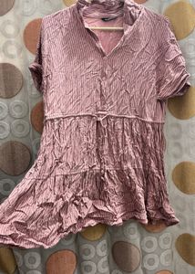 Zudio Festive Collar Tunic With Strips