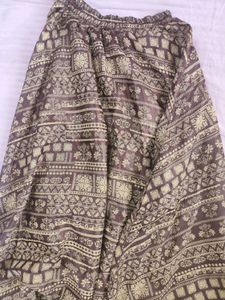 Brown Skirt For Lehenga -Festive , Traditional Wea