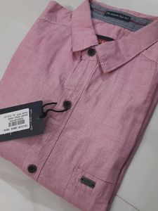 SLIM FIT SHIRT(PINK)