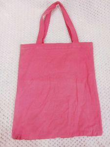 Pink Floral Tote Bag