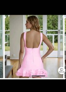 Shein New with tag - Pink Ruffle Mini Dress