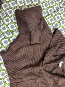 Brown Knit Sweater