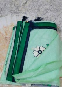 Cottan saree.. 1 time used..