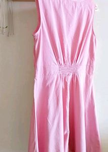 Cotton knee length dress #Sale