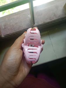 Cute Pink Butterfly Hair Claw Clip