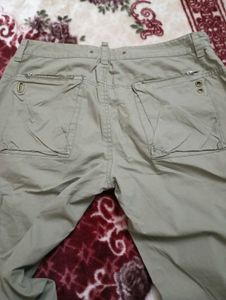 An Olive Green Cargo Pants