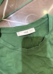 Green Tie Waist Dress