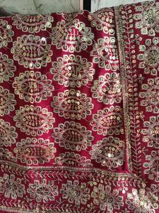 Heavy Work Wedding Saree For Women