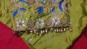Embroidered Saree Blouse