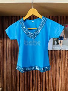 Blue Graphic Tee
