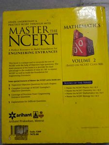 Master The NCERT MATHS VOLUME 2