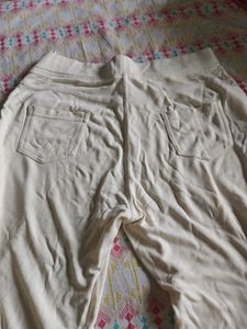 White jeggings