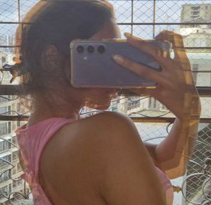 Casual Y2K Pink Tank Top With Bow