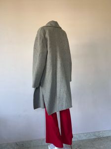 UNISEX Grey Wool Blend Coat FIXED PRICE ✅