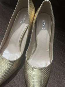 Lavie Gold Pumps