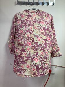 Lyra Floral And Pattern Print Tunic Top (Set Of 2)