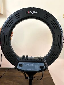 Digitek LED Ring Light: 18 Inch, 2 Color Modes, Di