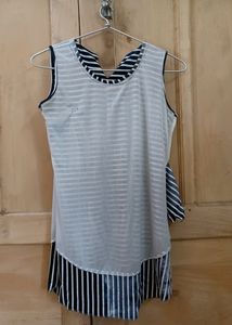Long embellishment top