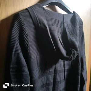 Hooded Knit shrug/Cardigan