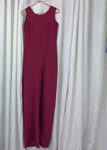 AND Magenta Jumpsuit