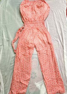 Floral Print Women Jumpsuit