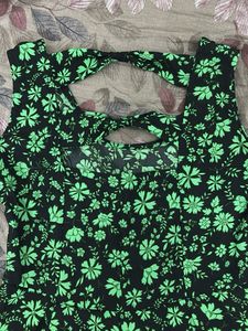 Floral Print Sleeveless Dress