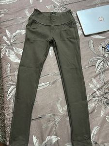 Olive Green Jeggings