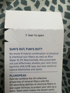 Sealed New Plum SPF 50 Hybrid Sunscreen