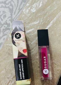 Sugar, liquid lipstick, long elastic