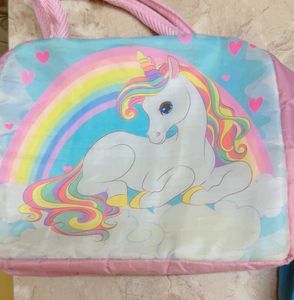 Kids Cartoon Print lunch box bag
