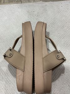 Chain Detail Thong Sandals