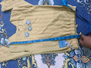 Cute Yellow full sleeve top for 8-9 years girl