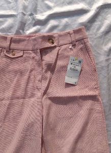 (Zara Copy) Pink crop Blazer jacket With Long Pant