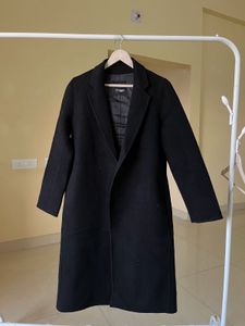 black handmade coat