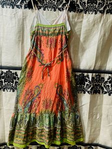 Paisley Y2K Printed Sundress