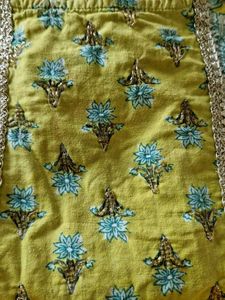 Pure Cotton Kurta And Dupatta Set