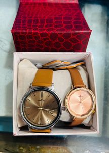 Fenix Couple Watch  With  Warranty