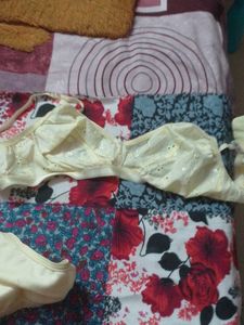 Lace Trim Lingerie Set