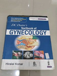 DC Dutta's Gynecology Textbook - 8th Edition