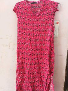 Pink Branded Kurta.