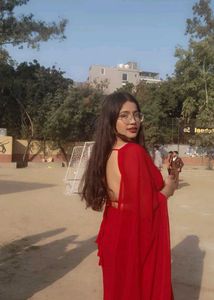 Red Saree