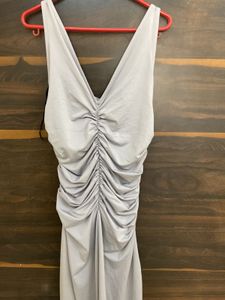 Forever 21 Elegant Grey Dress