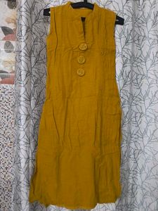 Mustard Yellow Kurta