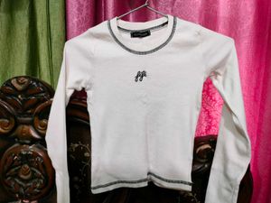 Korean White Top